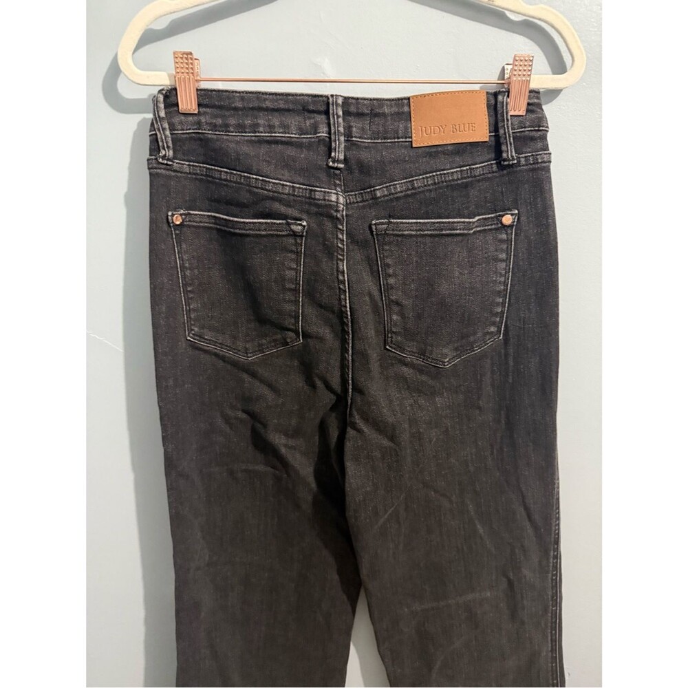 Judy Blue black straight-fit jeans Size 9/29 - Picture 5 of 7